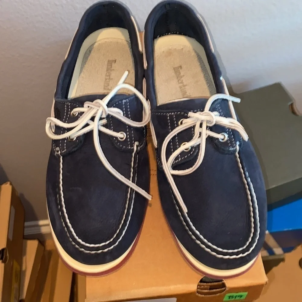 Timberland Men's Leather Boat Shoes size 11